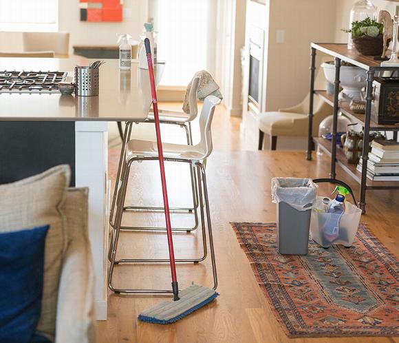 cleaning equipment in home